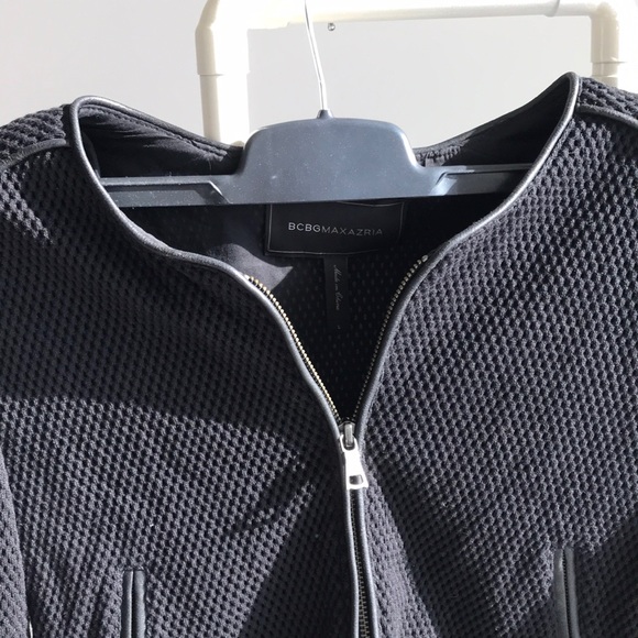 BCBG Cropped Moto Jacket - Picture 5 of 5